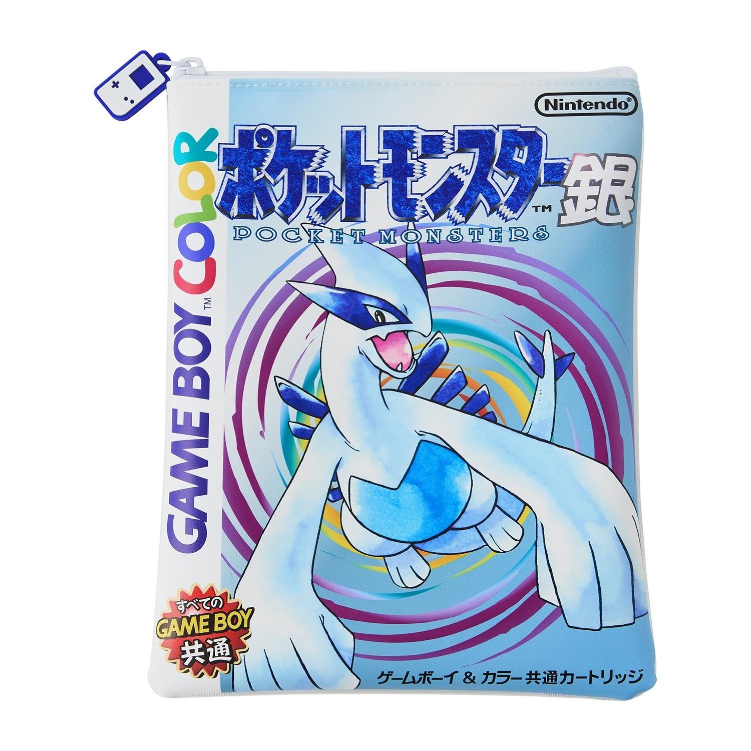 Pokemon Center T-Shirt & Pouch Set Silver Version Game Boy Official Japan M/L gallery