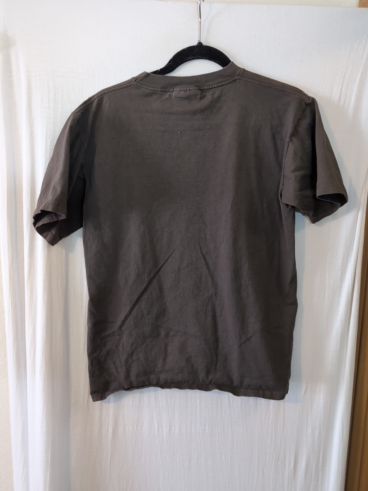 *Distressed* Quality Goods Canada S Embroidered Moose Them Tshirt Green gallery