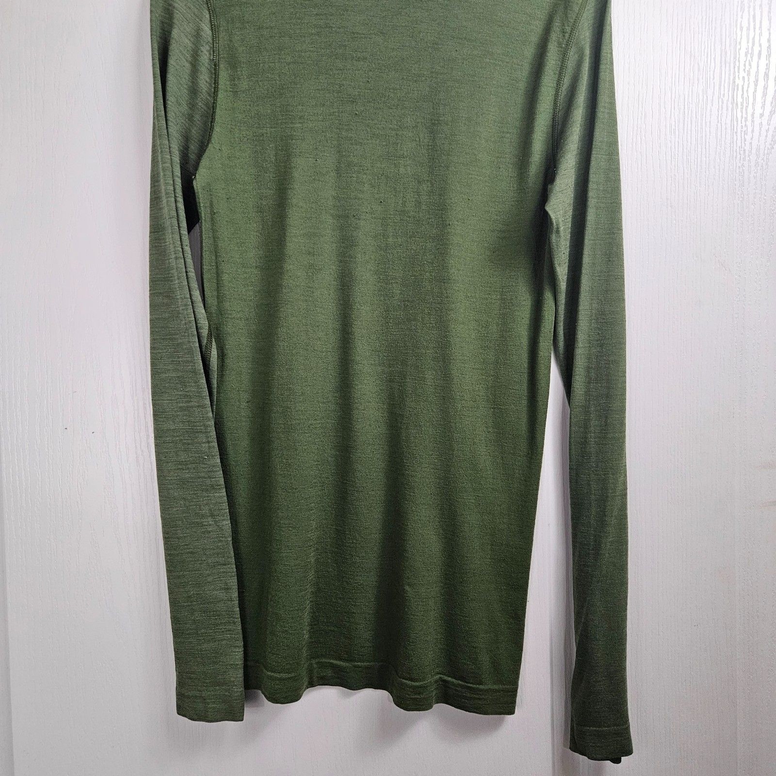 Wool Nylon Blend Men's Small Tall Grunge Distressed baselayer Gorpcore T-Shirt gallery