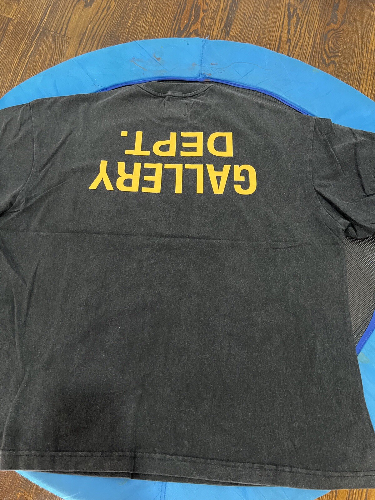 Gallery Dept Upside Down Short Sleeves Tshirt Color Black Size Medium gallery