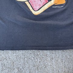Vintage 90s Single Stitch Warner Bros Daffy Duck Big Face Graphic T Shirt XL?