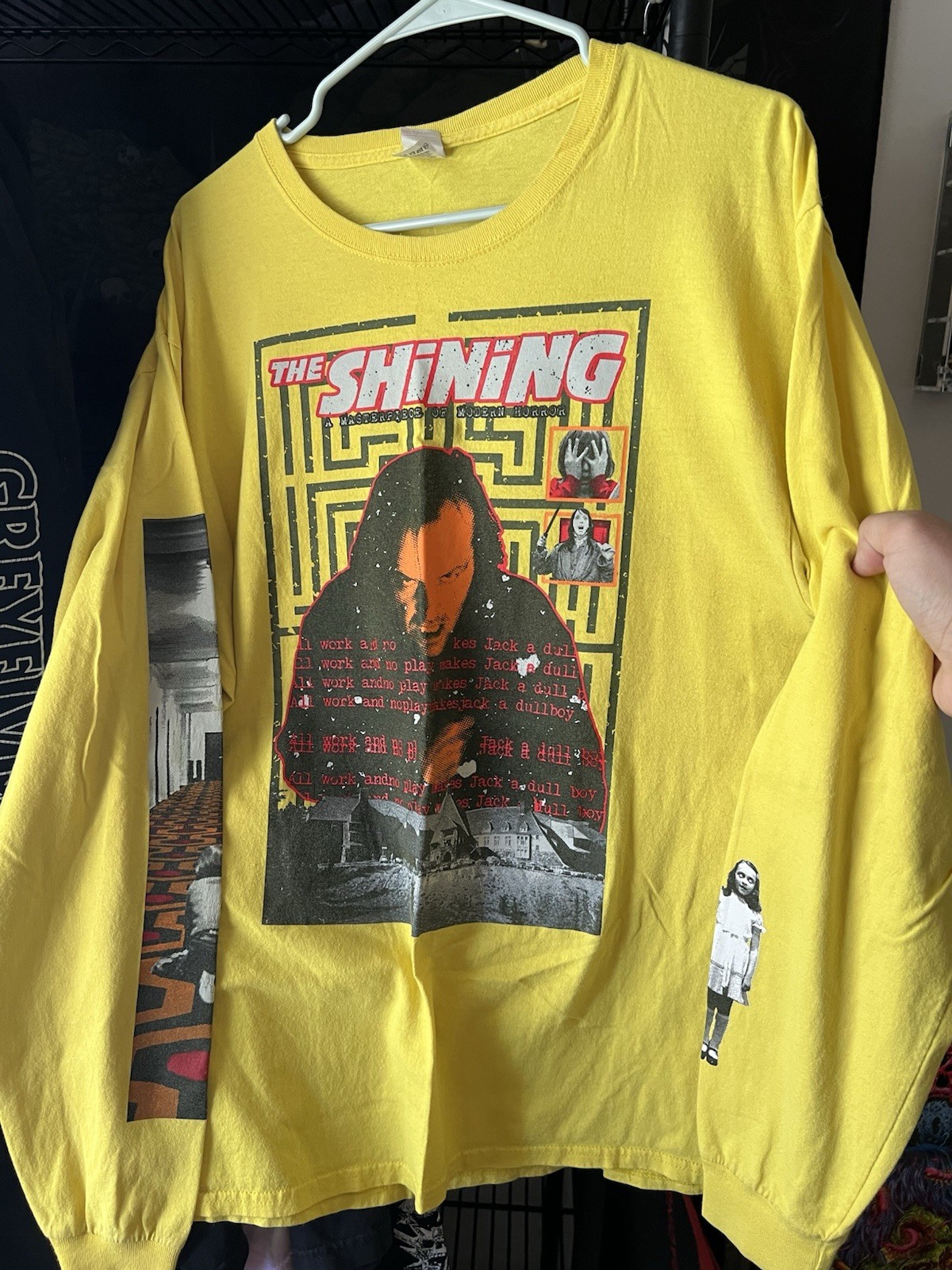 Graveyard Goods Limited Edition Stanley Kubrick's The Shining Large T-shirt gallery