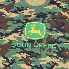 John Deere Graphic Tee Men’s Medium Camo Short Sleeve