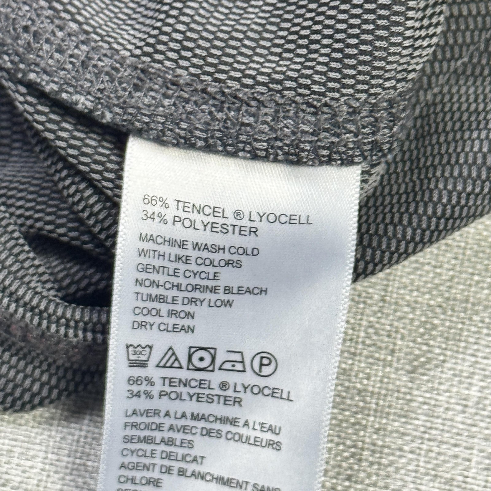 Tommy Bahama Shirt Mens Large Gray Short Sleeve Crew Neck Tagless Contrast Trim gallery