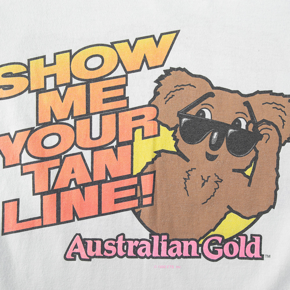 vintage 90's Australian gold t-shirt tanning koala logo tennesse river label XL gallery