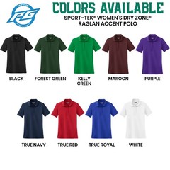 Custom Embroidered Polo Customizable Business Logo Ladies Polo Gift For Her L475