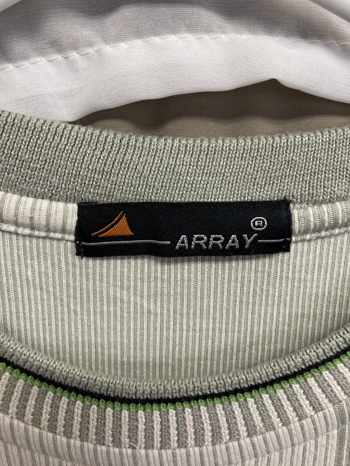 Array Body Rock BR 1 2 Tone Grey Striped T-Shirt No Size Tag See Measurements gallery