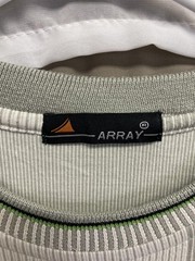 Array Body Rock BR 1 2 Tone Grey Striped T-Shirt No Size Tag See Measurements