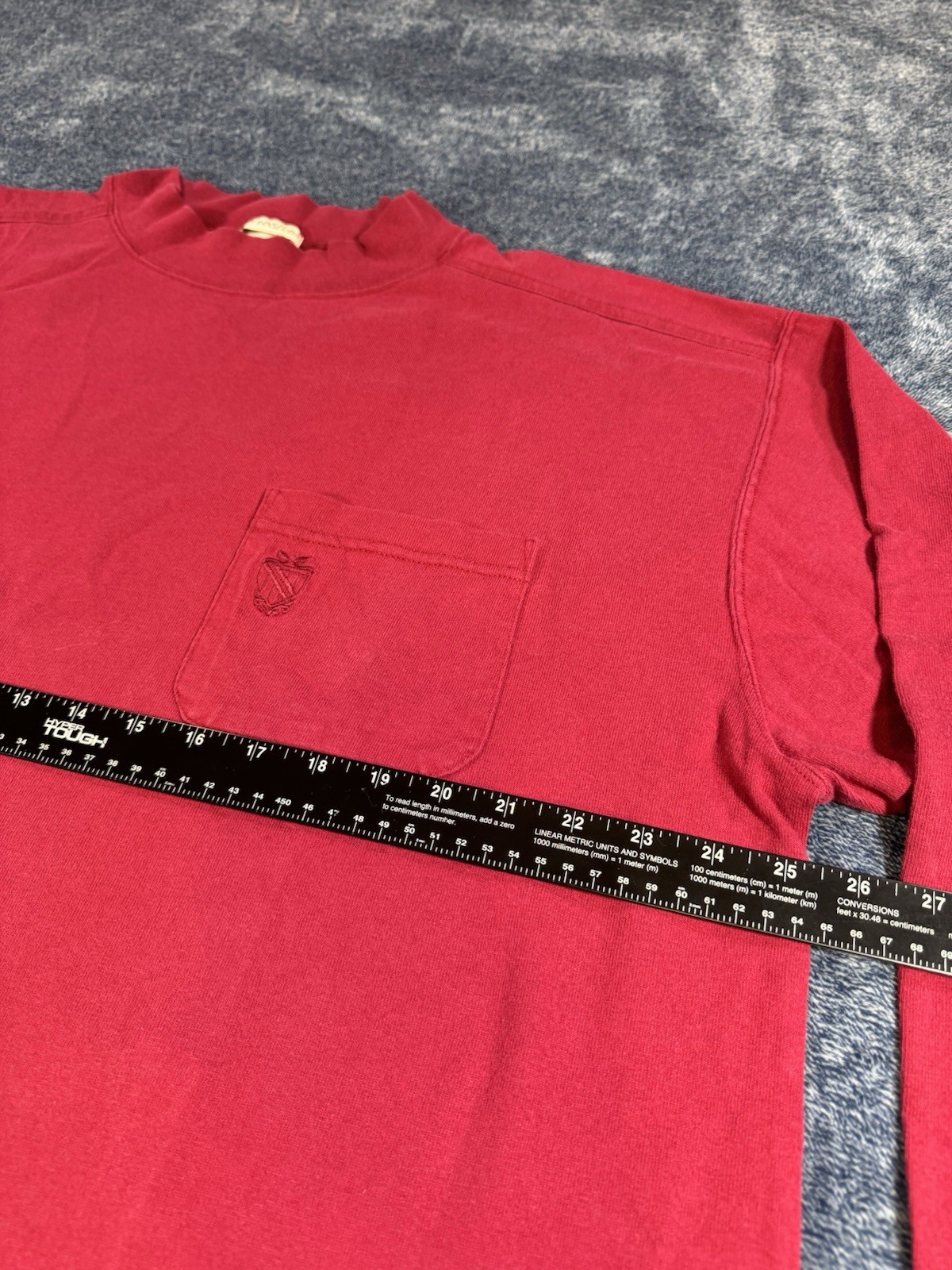 VINTAGE St Johns Bay Shirt Men’s 1XLT Pullover T 90s Box Style Tee gallery