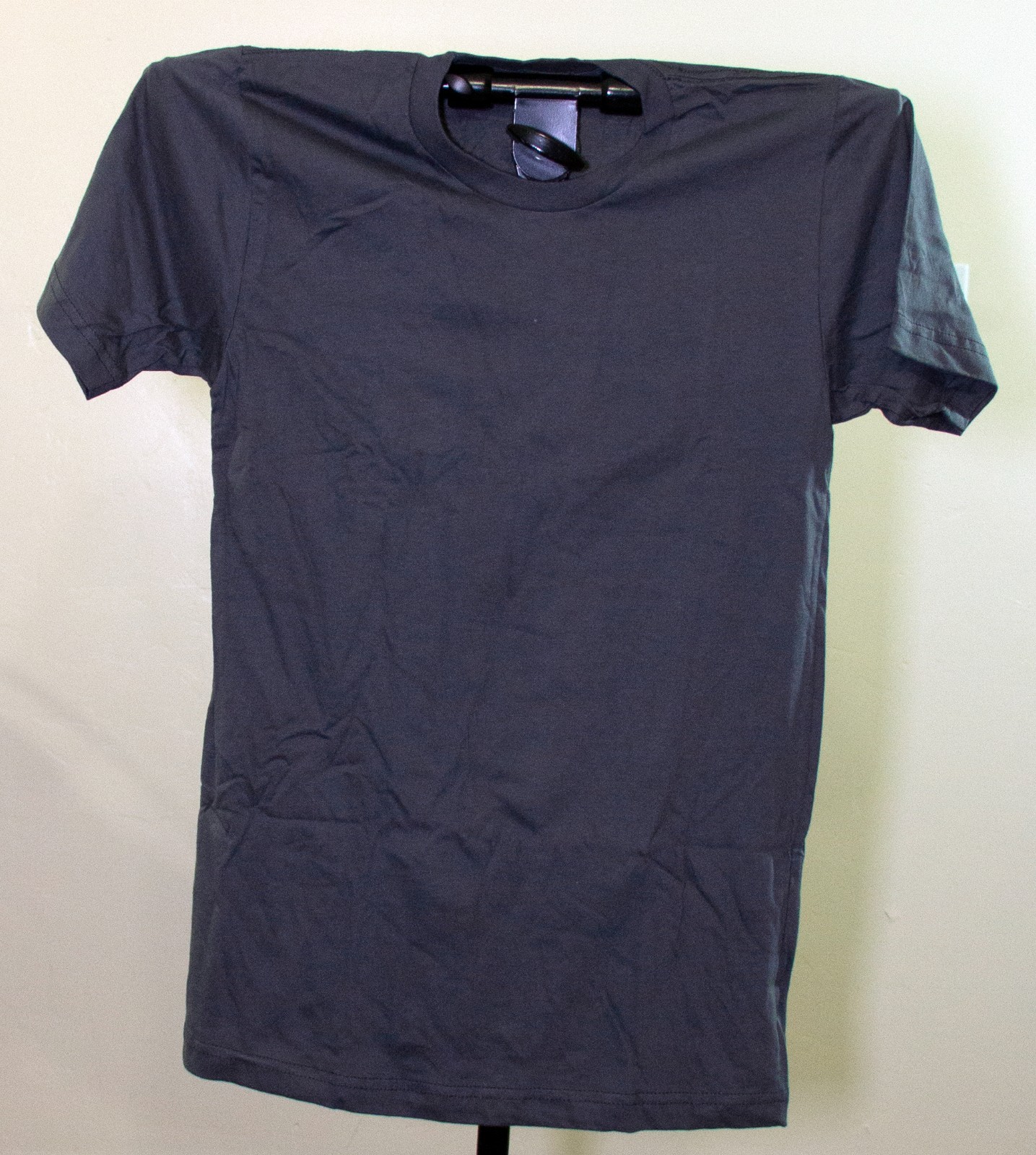 American Apparel Unisex Fine Jersey Tee 2001 – Dark Grey – SMALL
