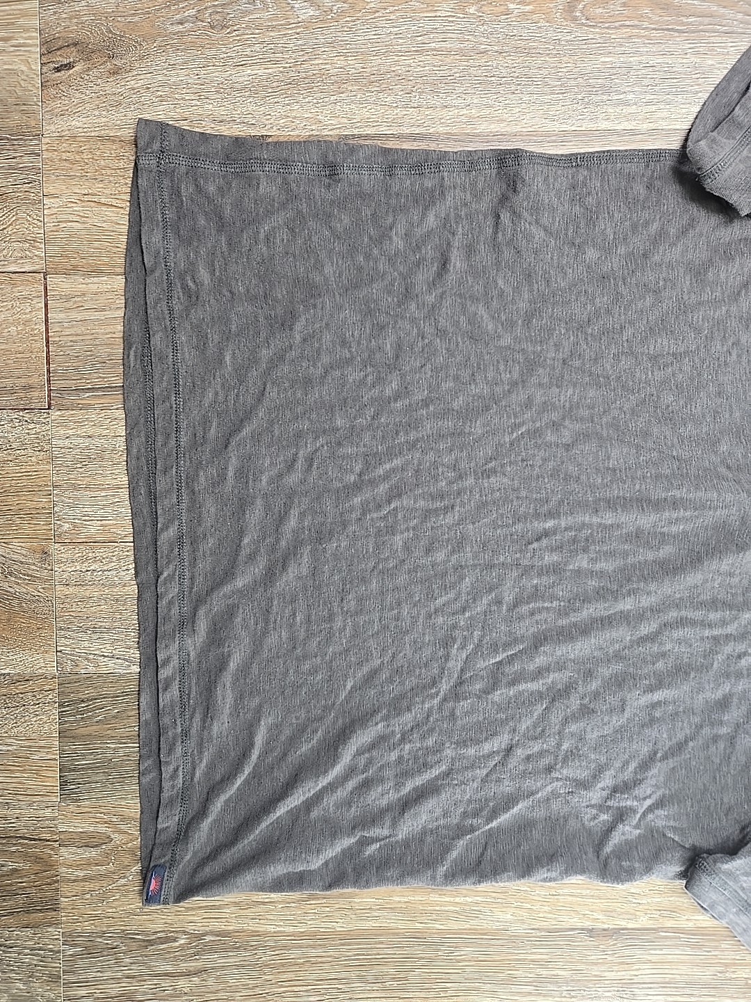 Faherty Men''s L Green Short Sleeve Henley T-Shirt Organic Linen Cotton Blend gallery