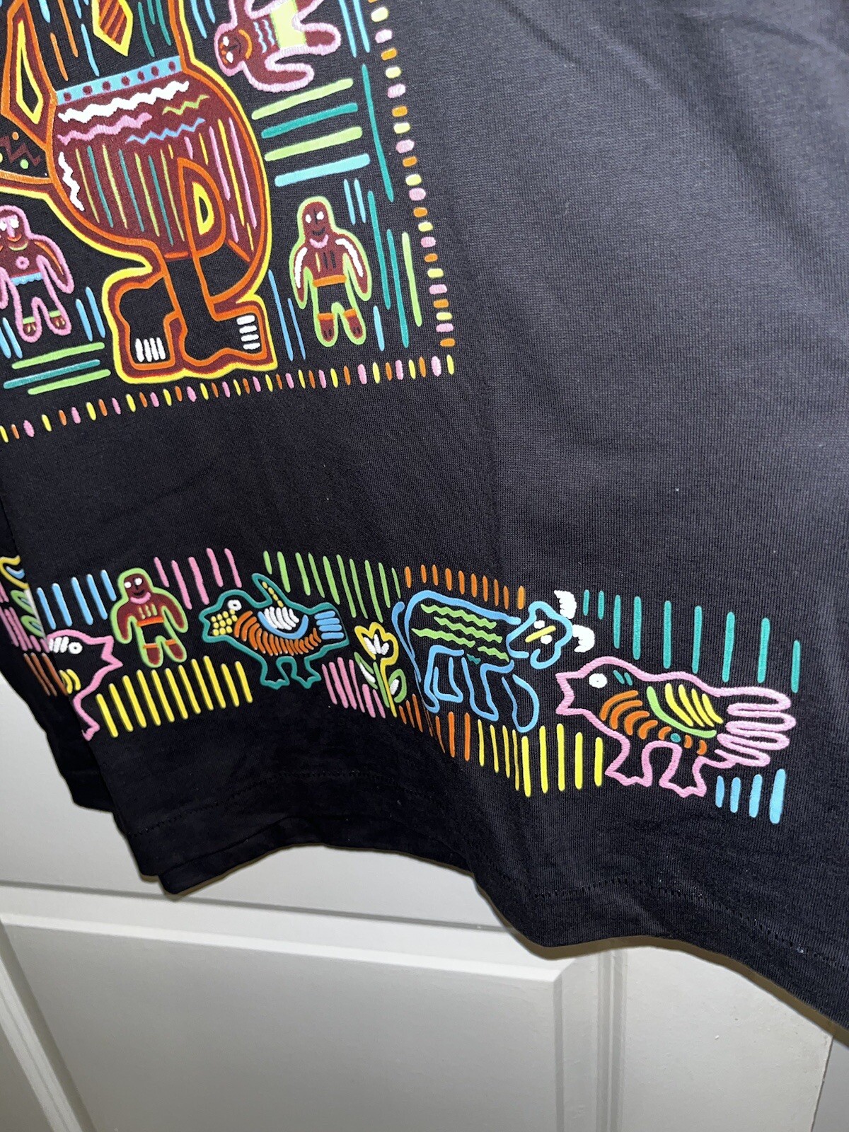 VTG EZL Marcy’n Me Tribal Culture Women’s Black Dress One Size Fits All (USA) gallery