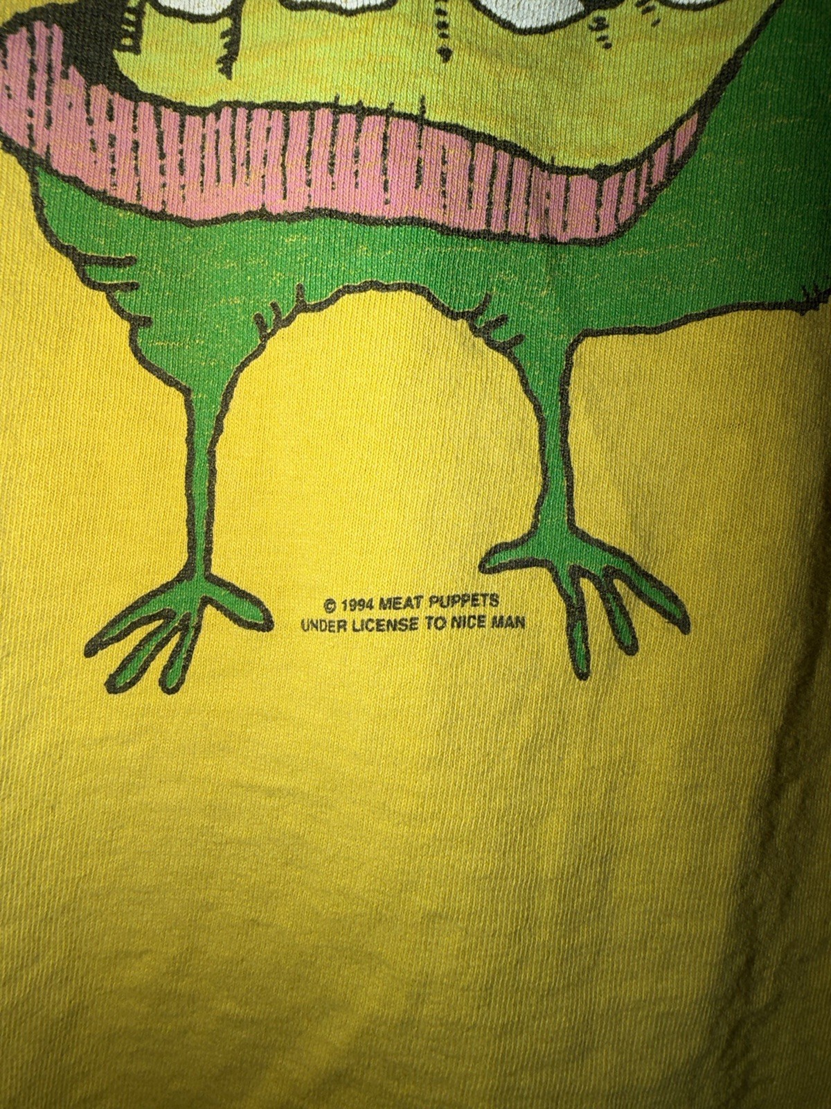 1994 Meat Puppets " Too High To Die" Shirt Size XL gallery
