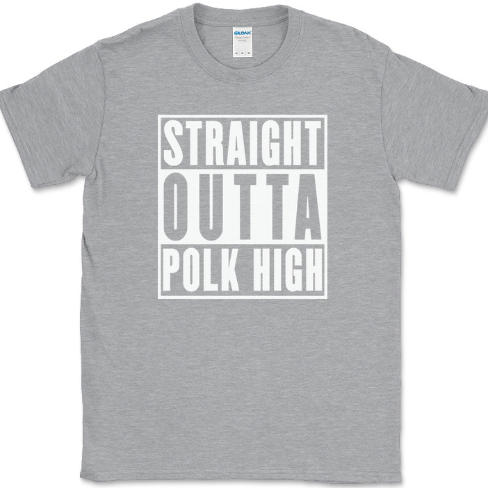 Straight Outta Polk High T-Shirt Funny Al Bundy Married With Children Tee gallery