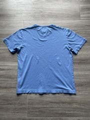 Roundtree & Yorke Supima Cotton T-Shirt Mens Size Medium Blue Luster Soft Casual