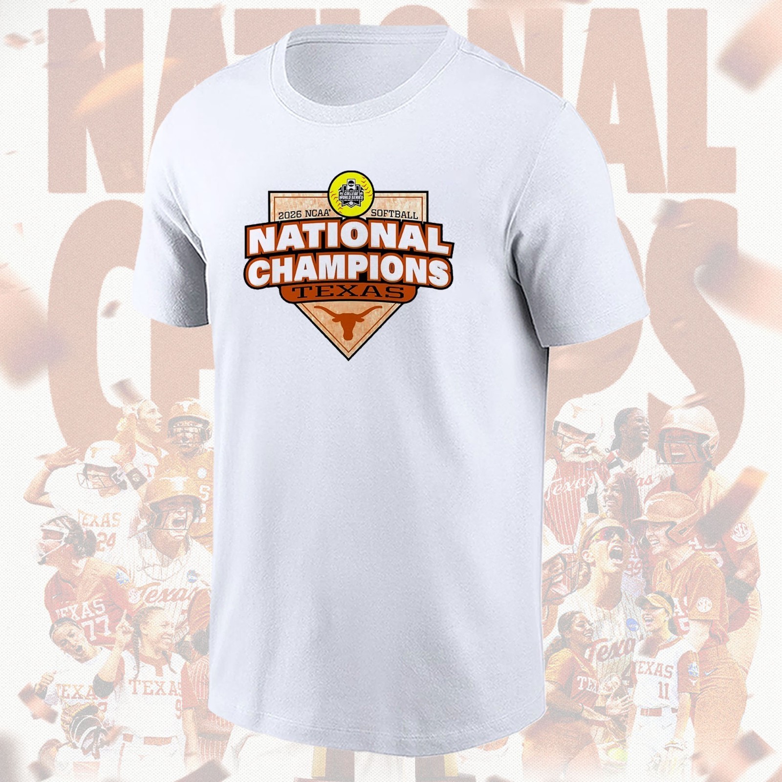 FREESHIP! Texas Longhorns Softball NCAA National Champions 2026 Gift For Fans gallery