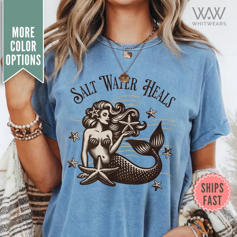 Mermaid Comfort Tee gallery