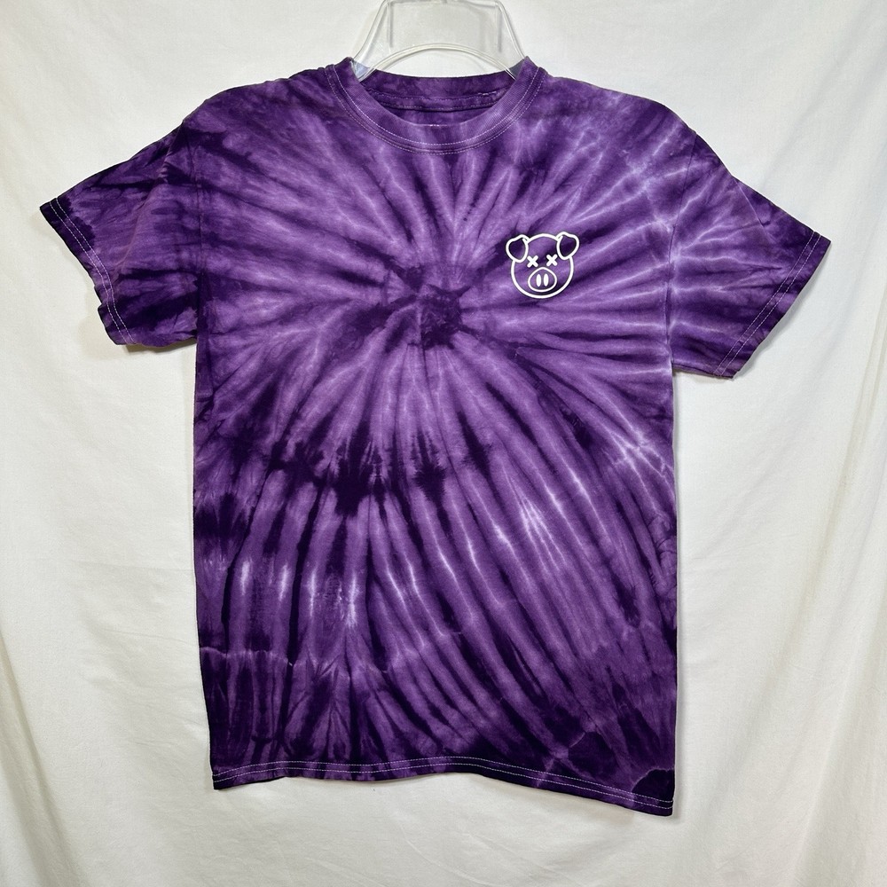 Shane Dawson Purple Pig Tie Dye Small T-Shirt Genuine Merch YouTube LGBTQ XX Tee
