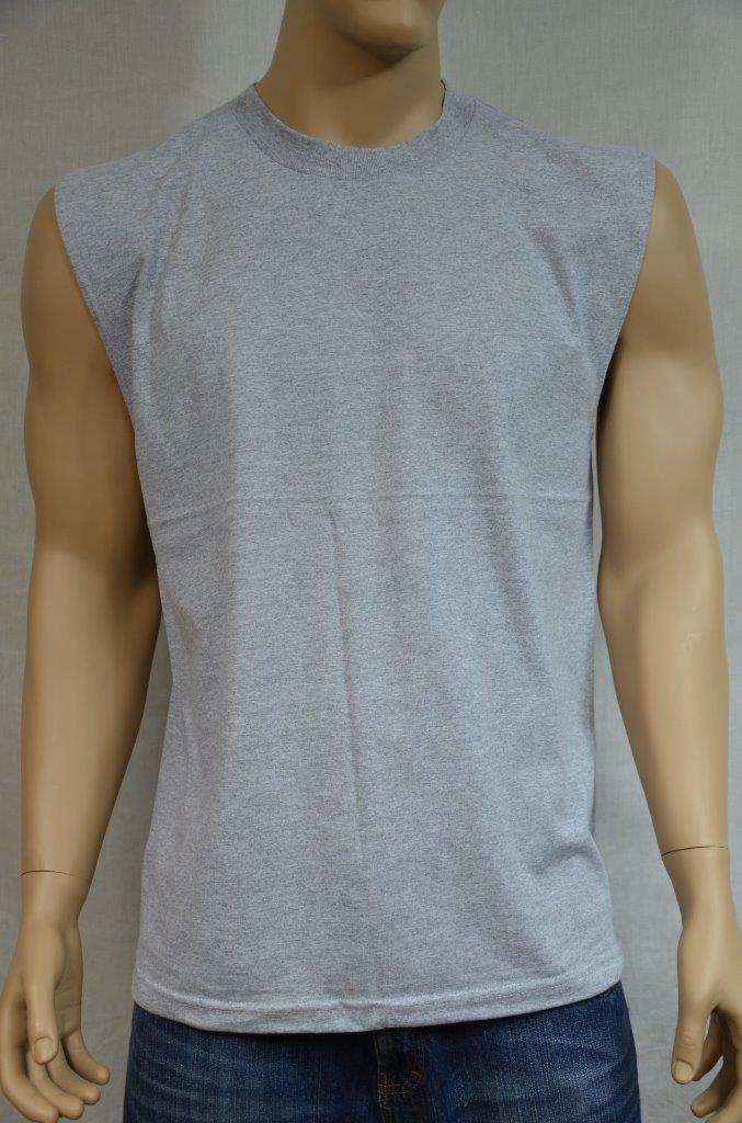 PRO CLUB COMFORT Muscle Sleeveless T-SHIRT Plain Tank Top Mens color M-5XL 1PC gallery