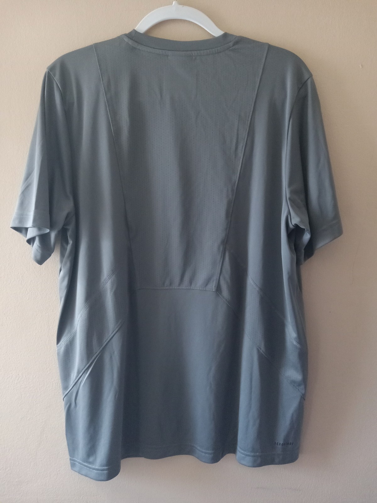 Adidas Dark Grey Pregame T-Shirt HY0521 Size Large (Y394) gallery