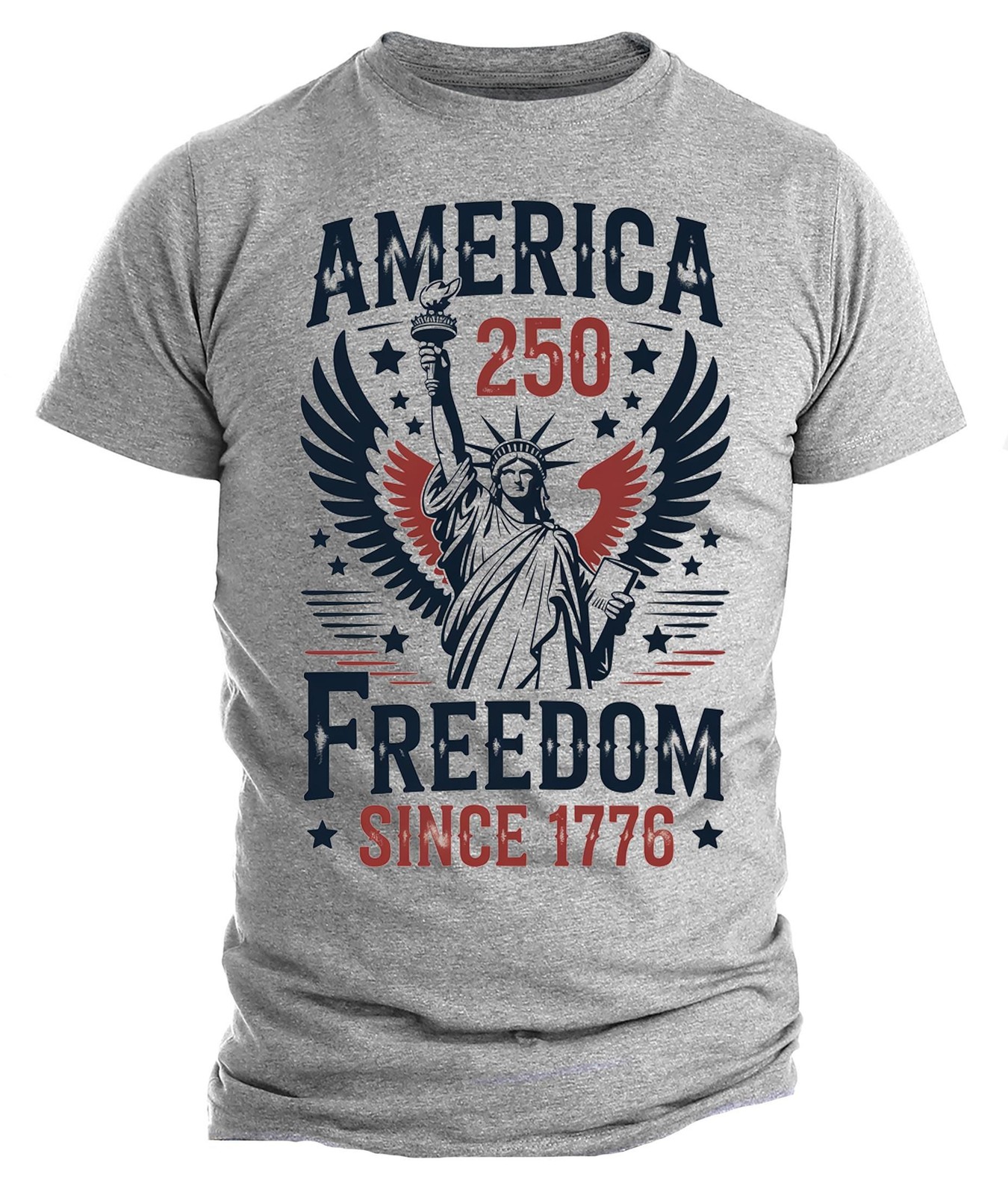 USA 250th Anniversary Shirt, America 250 Freedom Since 1776 Tee, Patriotic 4th gallery