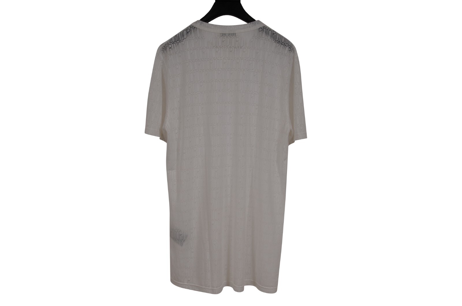 Dior Men SHAWN Stussy Semi Sheer Logo T Shirt Medium Viscose Polyamide Short gallery