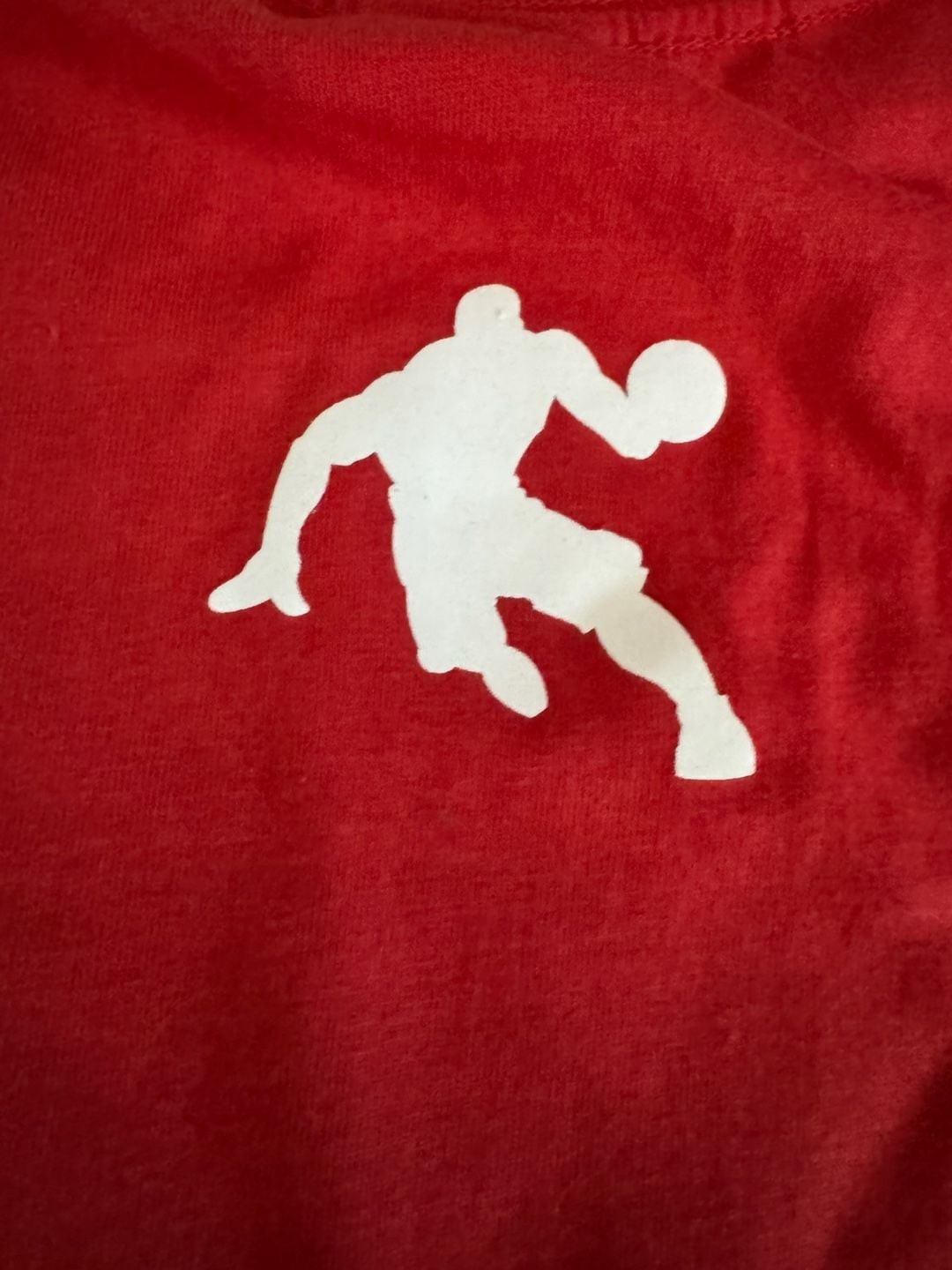 Vintage AND1 Basketball Graphic T-Shirt Red Size XL 18/20 gallery