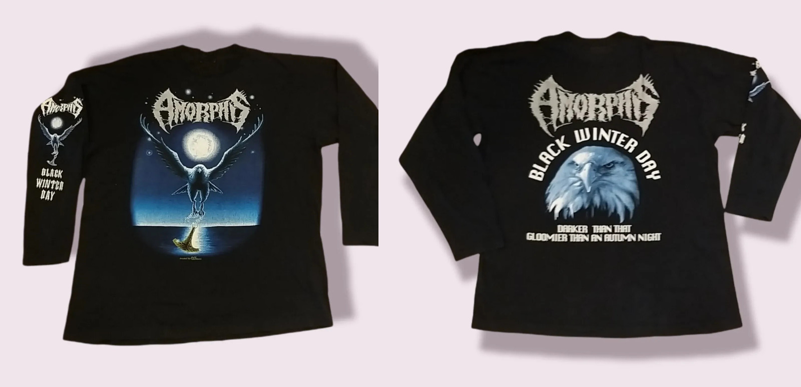 AMORPHIS Black Winter Day T Shirt Longsleeve Size S-5XL CS633 gallery