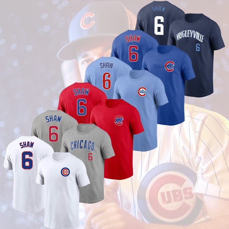 NEW HOT – Matt Shaw #6 Chicago Cubs Player Name & Number For Fans Gift