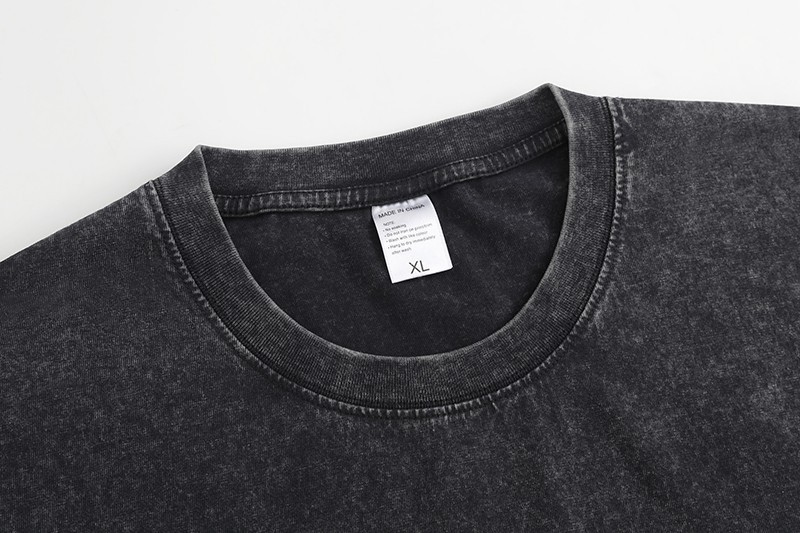 Vintage Men's T-Shirt Oversized Acid Wash Tee 100% Cotton Trending Streetwear gallery
