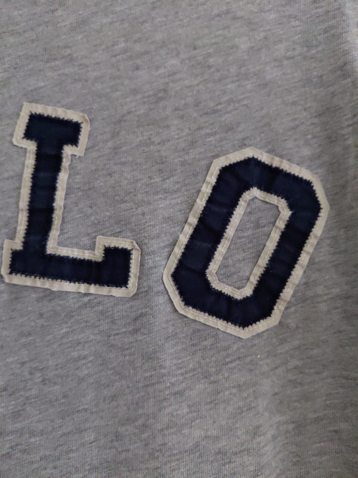 Polo Ralph Lauren Mens T Shirt Size Medium Logo Letter Design Grey 100% Cotton gallery