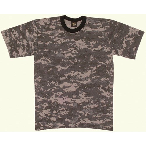 Subdued Digital Camouflage MEN SHORT SLEEVE T-SHIRT - SIZES. S M L XL 2X 3X gallery
