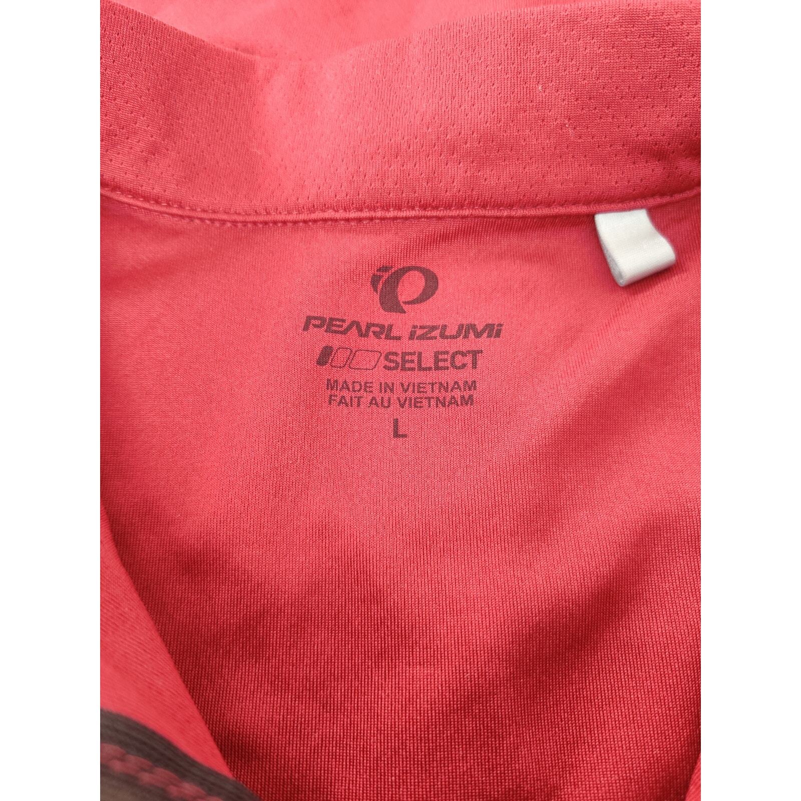 (V) Pearl Izumi Select Men cycling jersey sport wine/navy sz L gallery