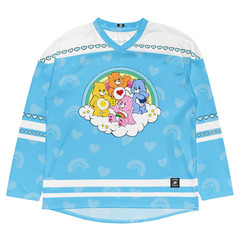 Care Bear Inspired Little Rave Jersey, Comfy Outfit for Bass Music Lovers