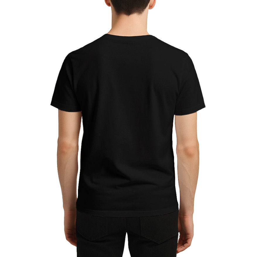 5 Pack Black Premium Soft Cotton Blank T Shirts Unisex Crew Neck Short Sleeve gallery