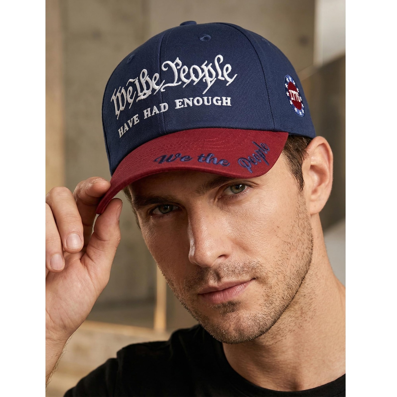 We The People Hat,Embroidered 250 Anniversary USA Hat,US Patriotic Merchandis... gallery