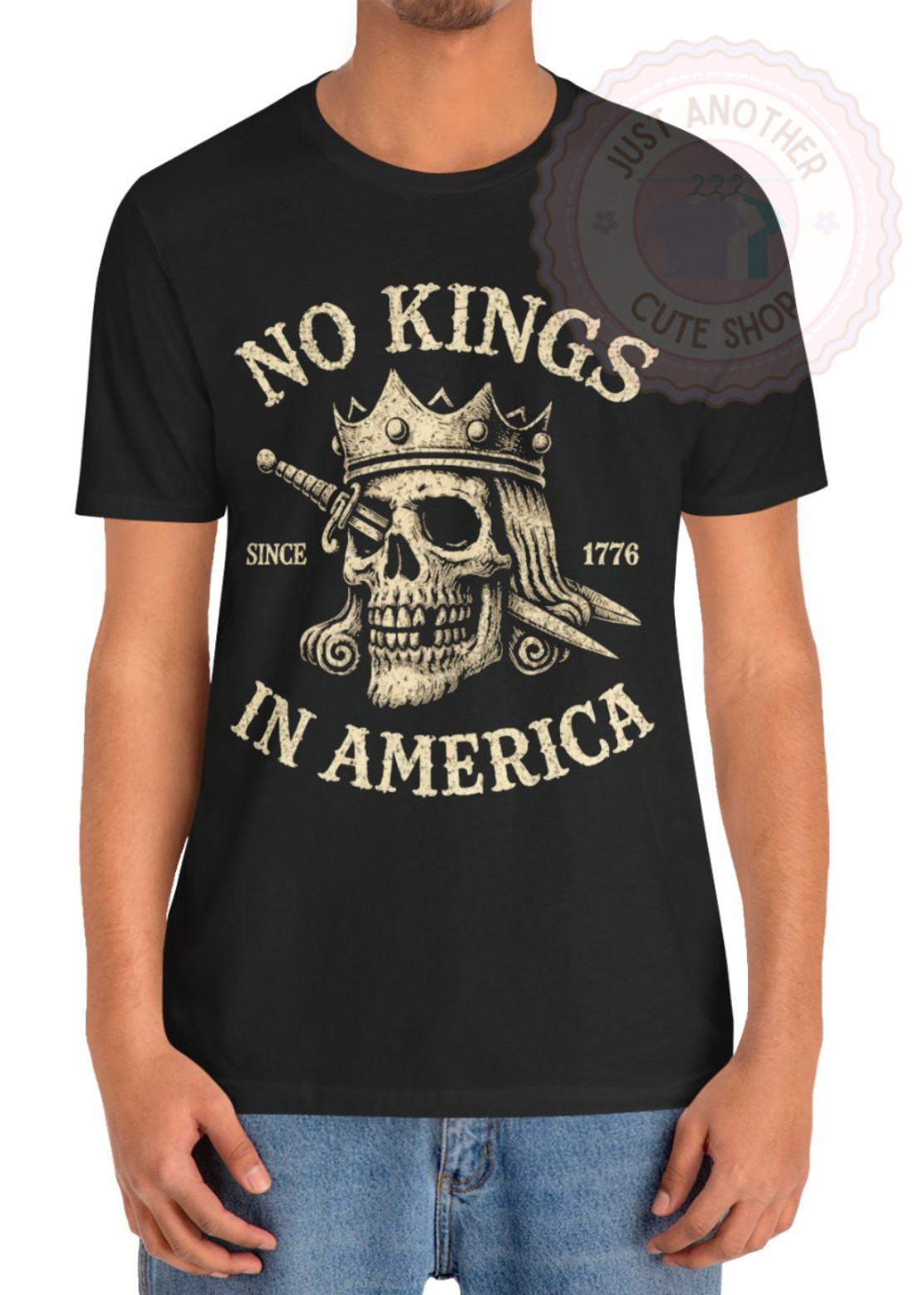 No Kings In America T-Shirt ✩ USA Protest Shirt Anti-Authoritarian ✩ Anti-Trump! gallery