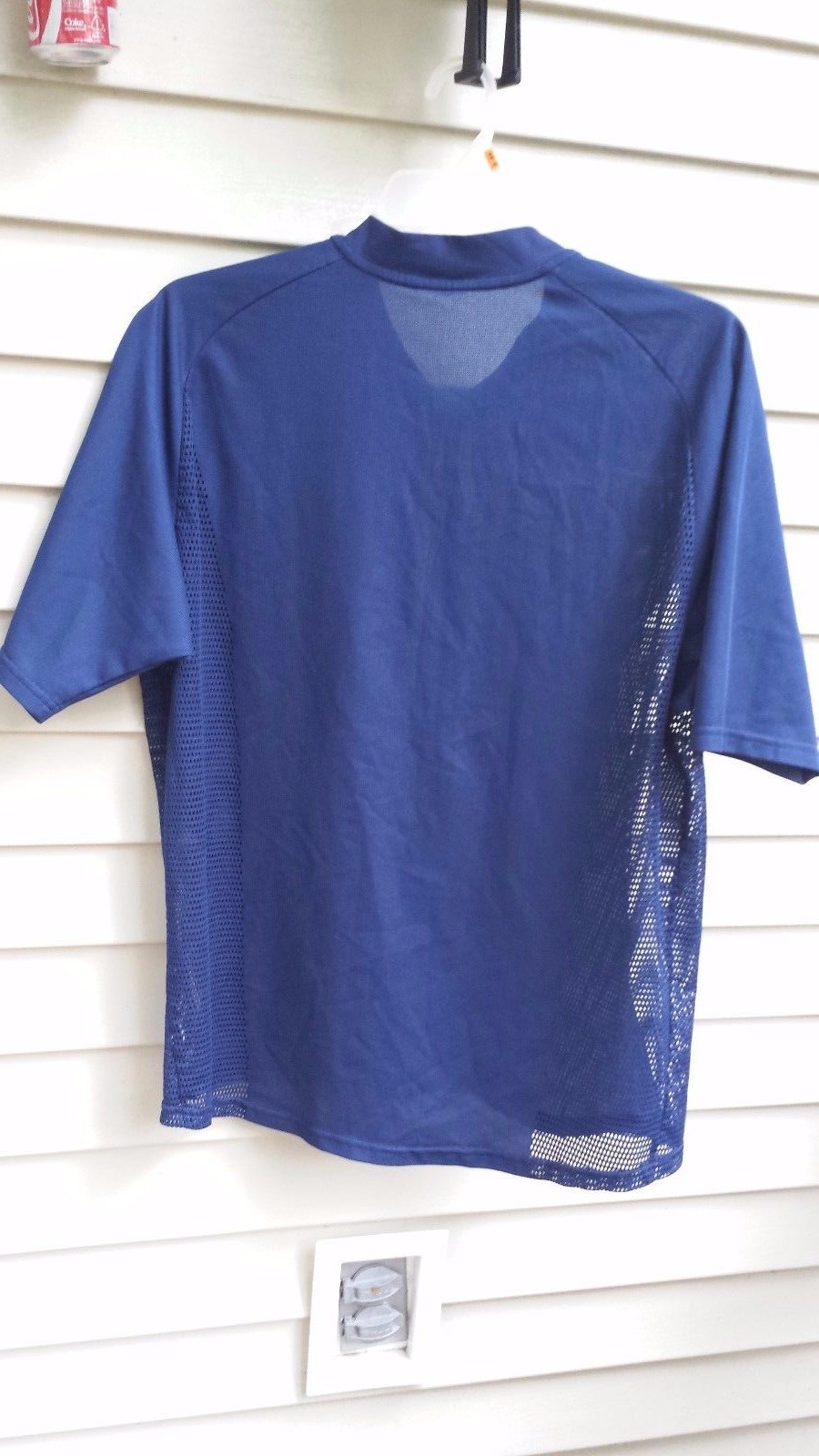 ADIDAS CLIMACOOL MENS NAVY SIZE L ? (SIZE TAG CUT OFF SEE MEASUREMENT) gallery