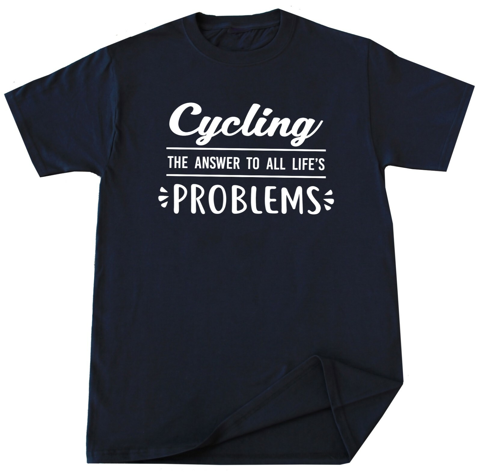 Cycling T-Shirt Cyclist Gift Bicycle Sports Riding Bike Rider Cycle Racing Tee