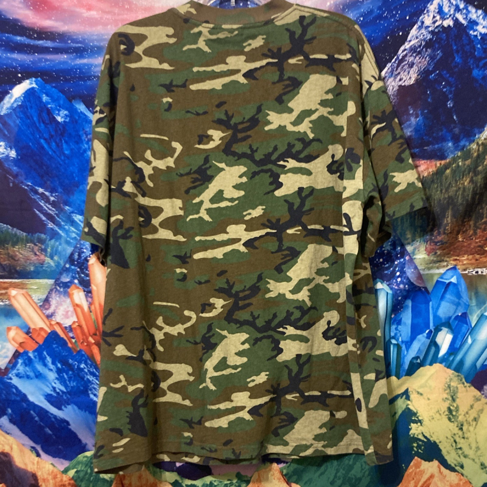 G59 Records Patches Tee Camo Size XL gallery