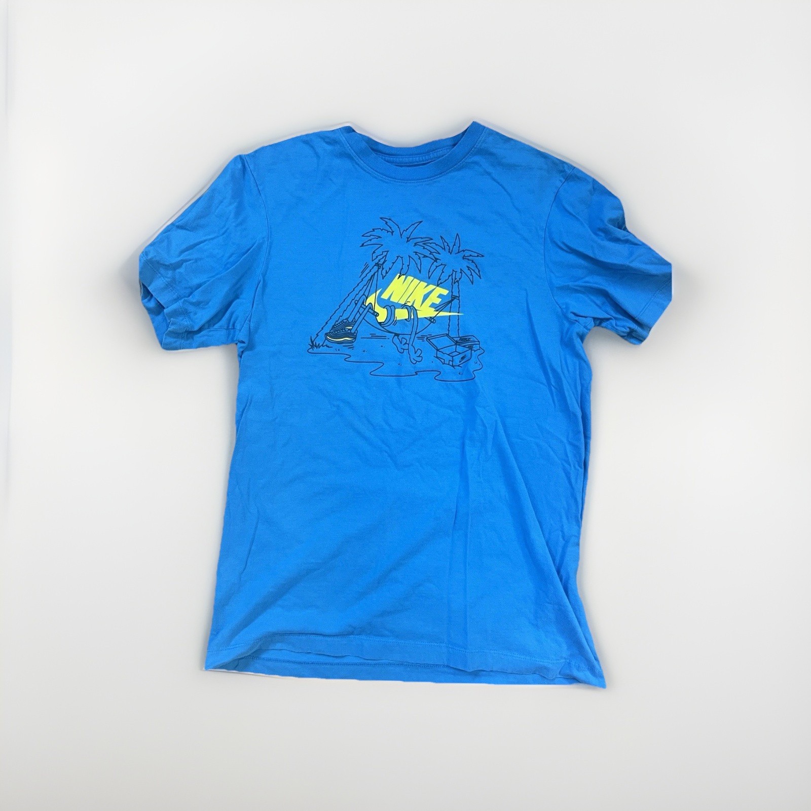 Vintage Nike Air Max 97 swoosh hammock Palm Tree Hawaii Island t shirt S gallery