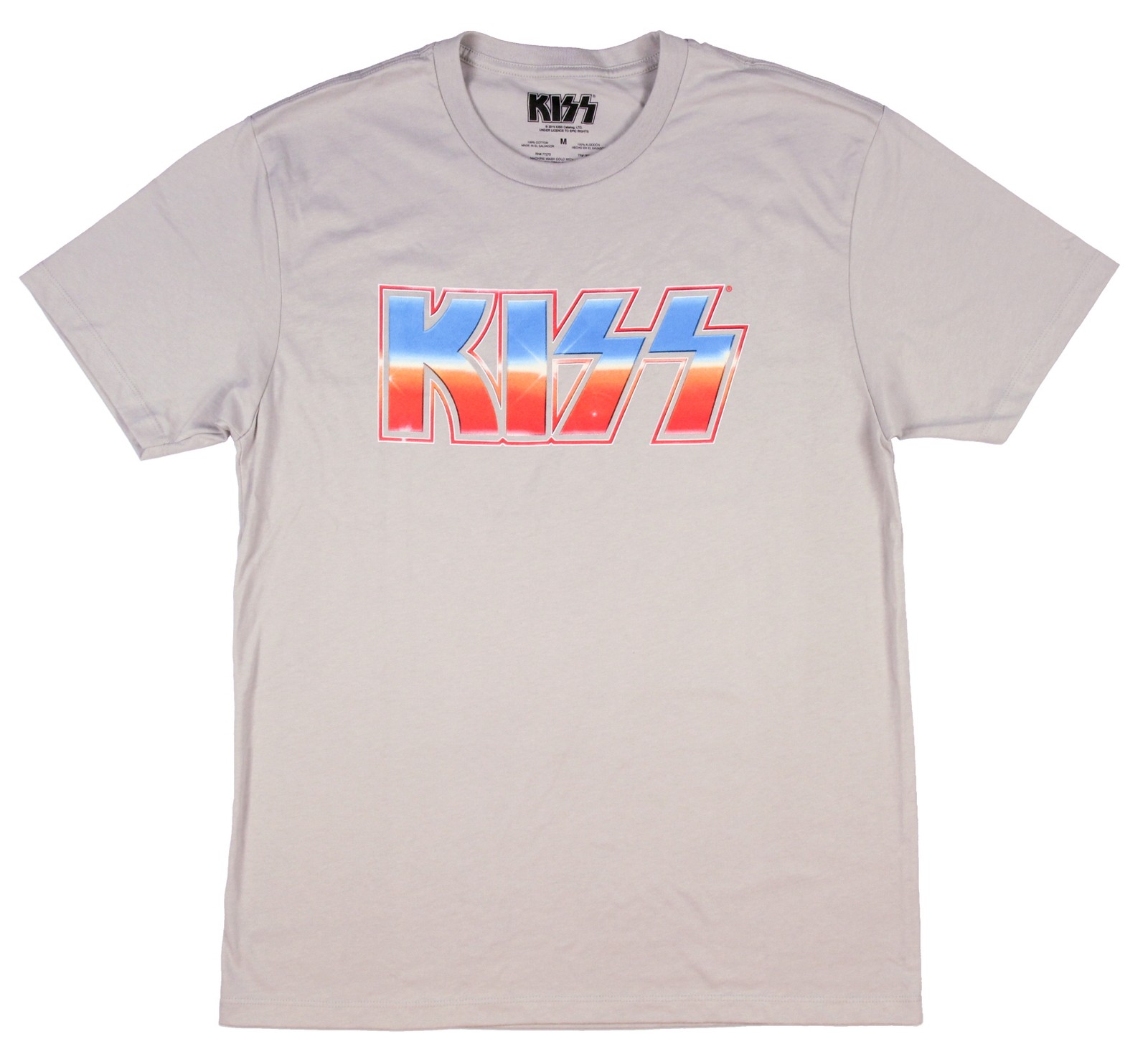 KISS Junior’s Colorful Band Logo Boyfriend T-Shirt