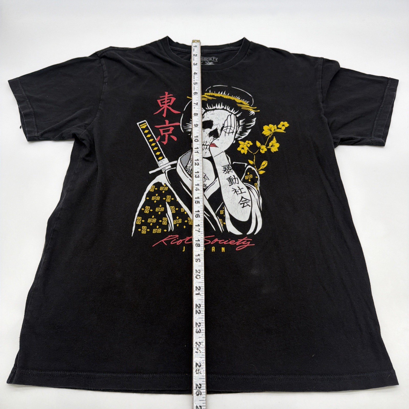 Rio Society T-shirt Men M Black Graphic Print 100% Cotton In USA .#47414 gallery