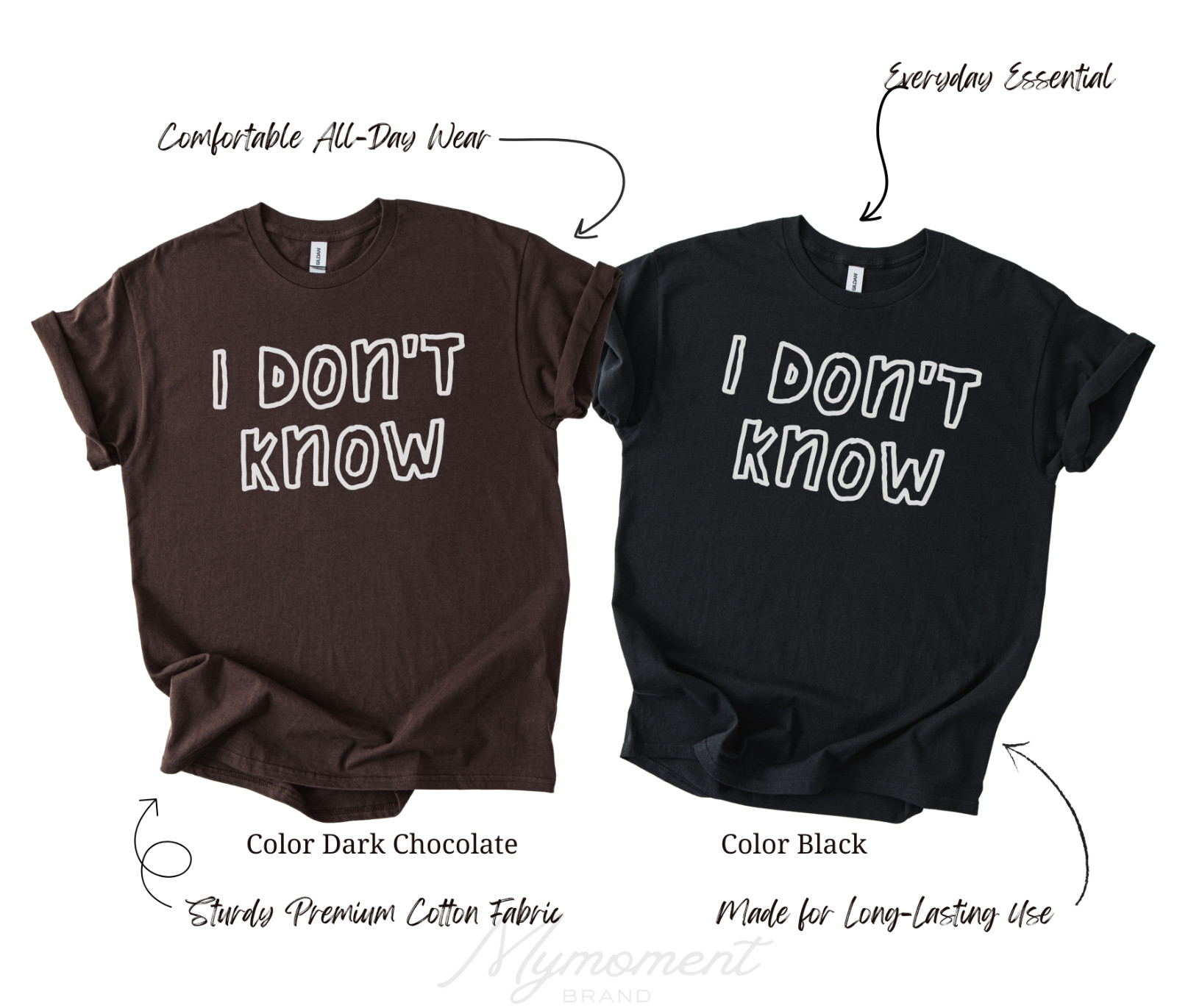 I Don't Know Funny Sarcastic Saying Gift Unisex T-Shirt gallery