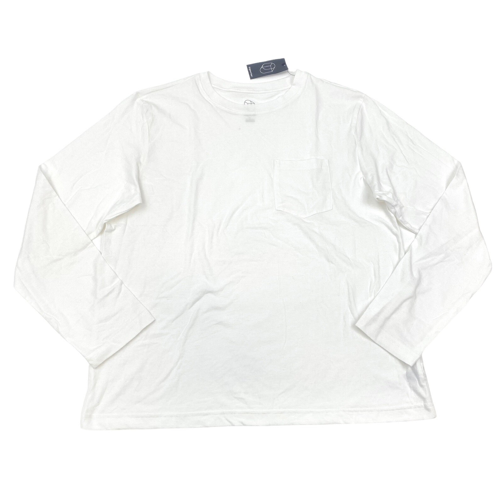 Original Use Mens Size L Long Sleeve T-Shirt True White (New With Defects)
