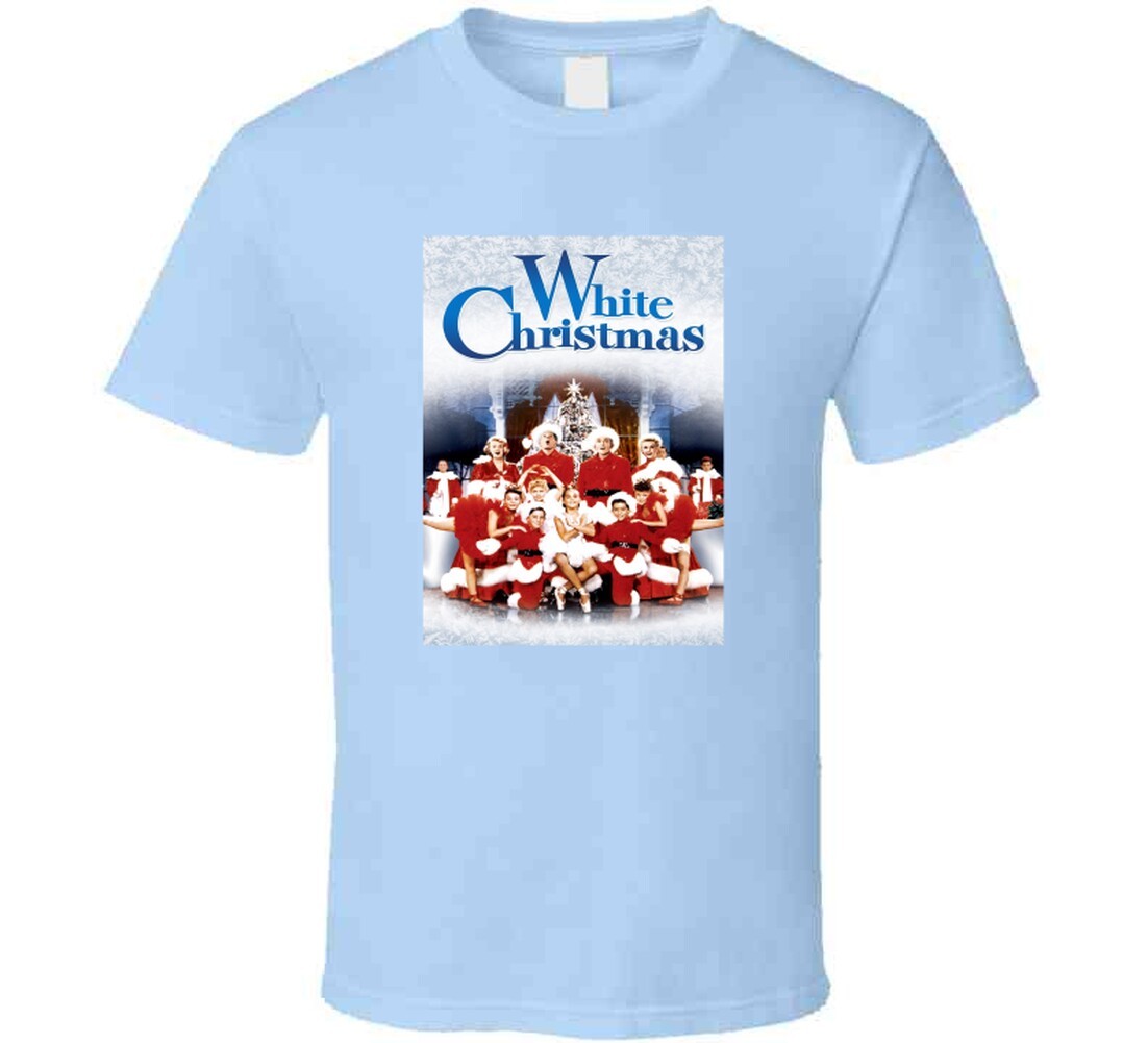 White Christmas Movie Tee Classic Holiday Movies T Shirt gallery