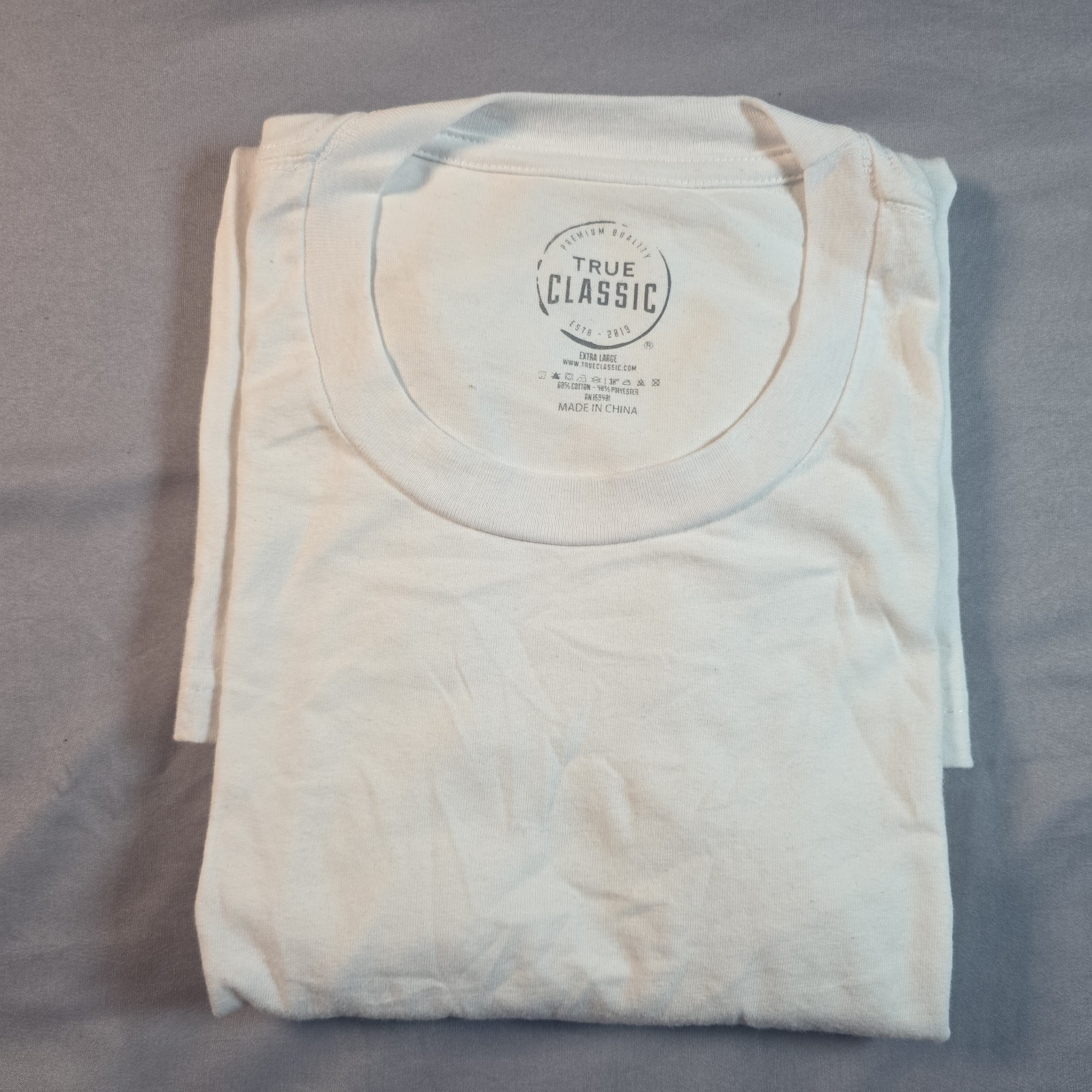 True Classic Crew Neck (3 pack) extra large XL Black, Gray, White gallery