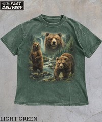 Bear Wildlife Wilderness Comfort Tee Graphic Shirt Nature Animal