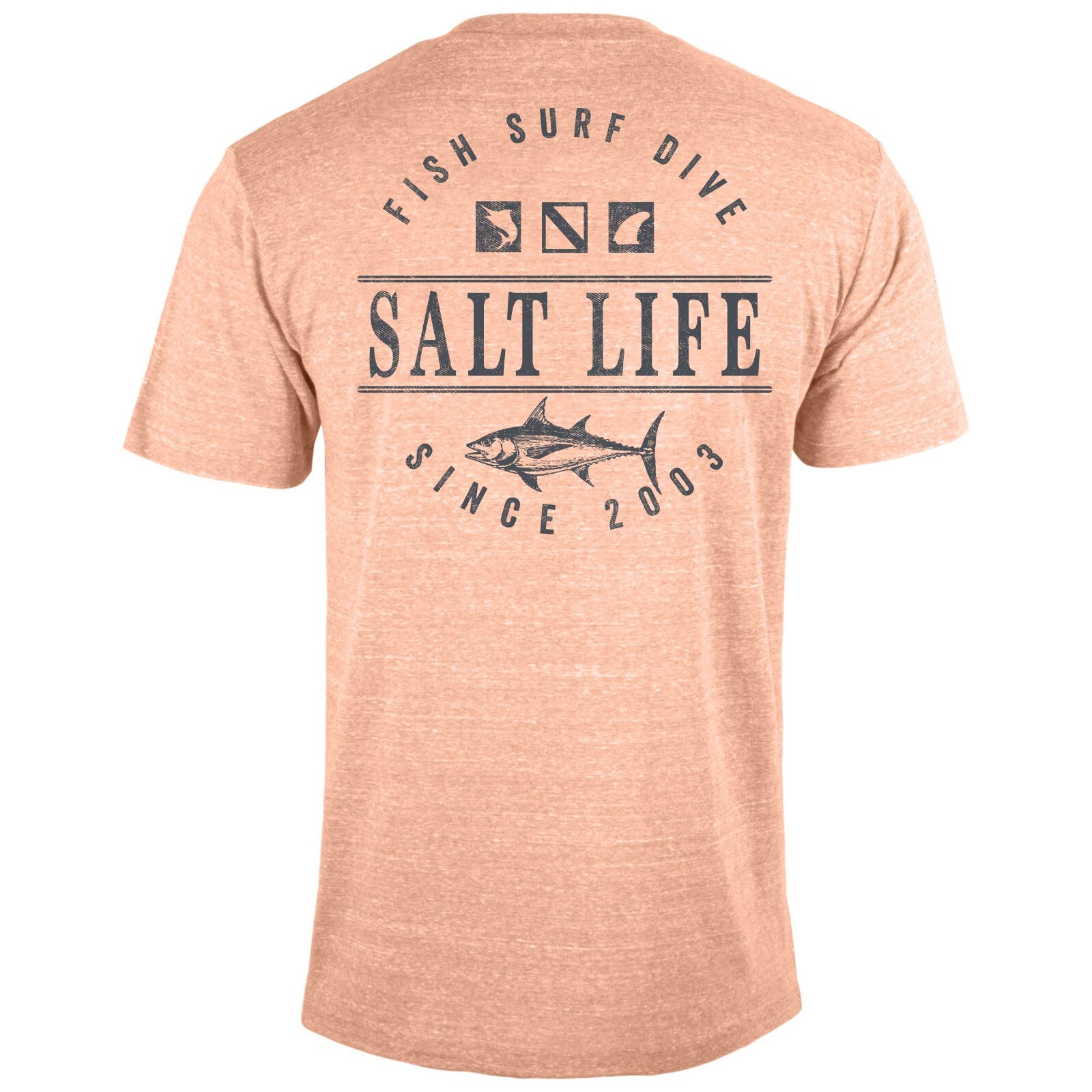 Salt Life TriBlend S/S Tee Orange The Ocean M Live Salty SALTLIFE NWT NEW gallery