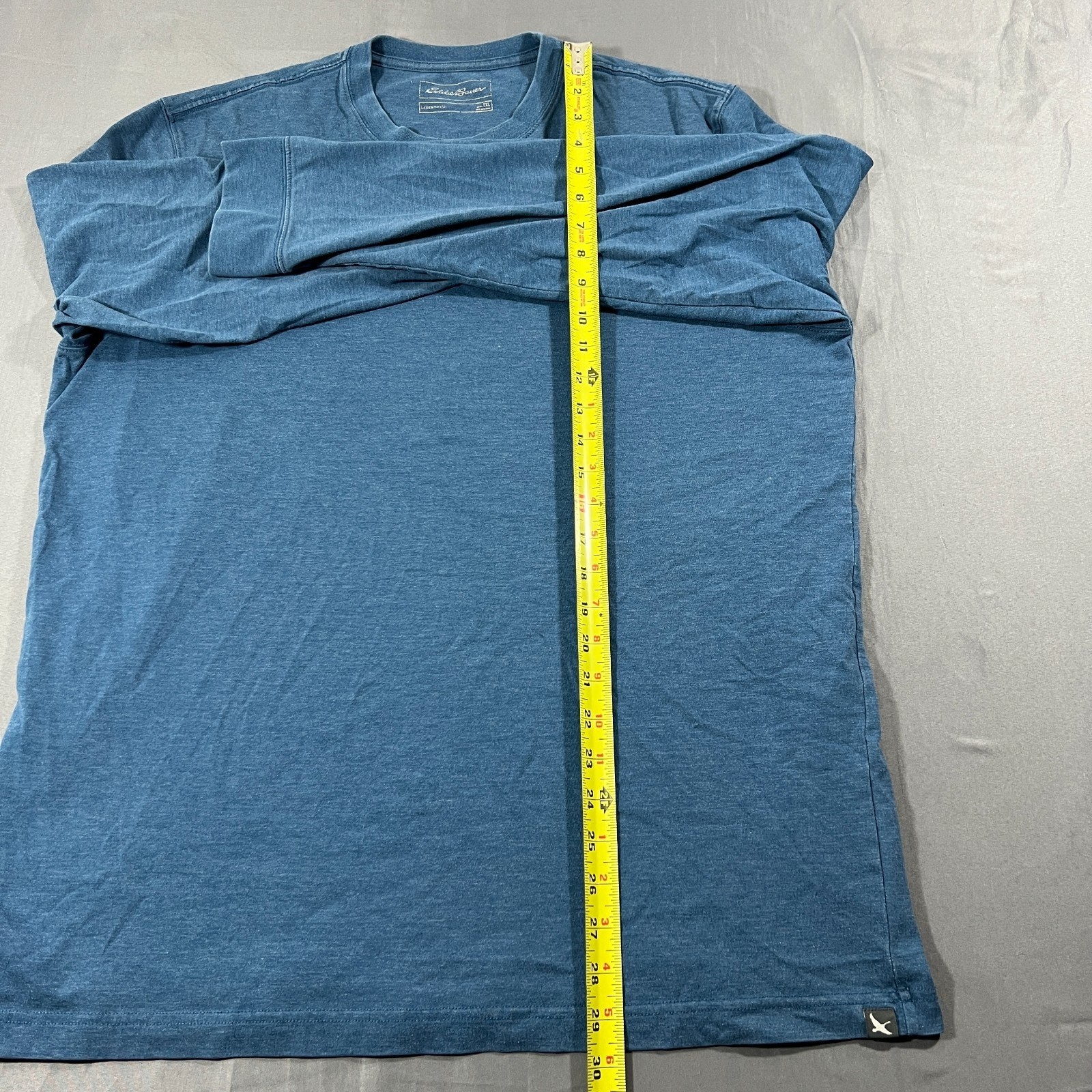 Eddie Bauer Legend Wash Shirt Mens XL Tall Blue Cotton Crew Neck Streetwear gallery